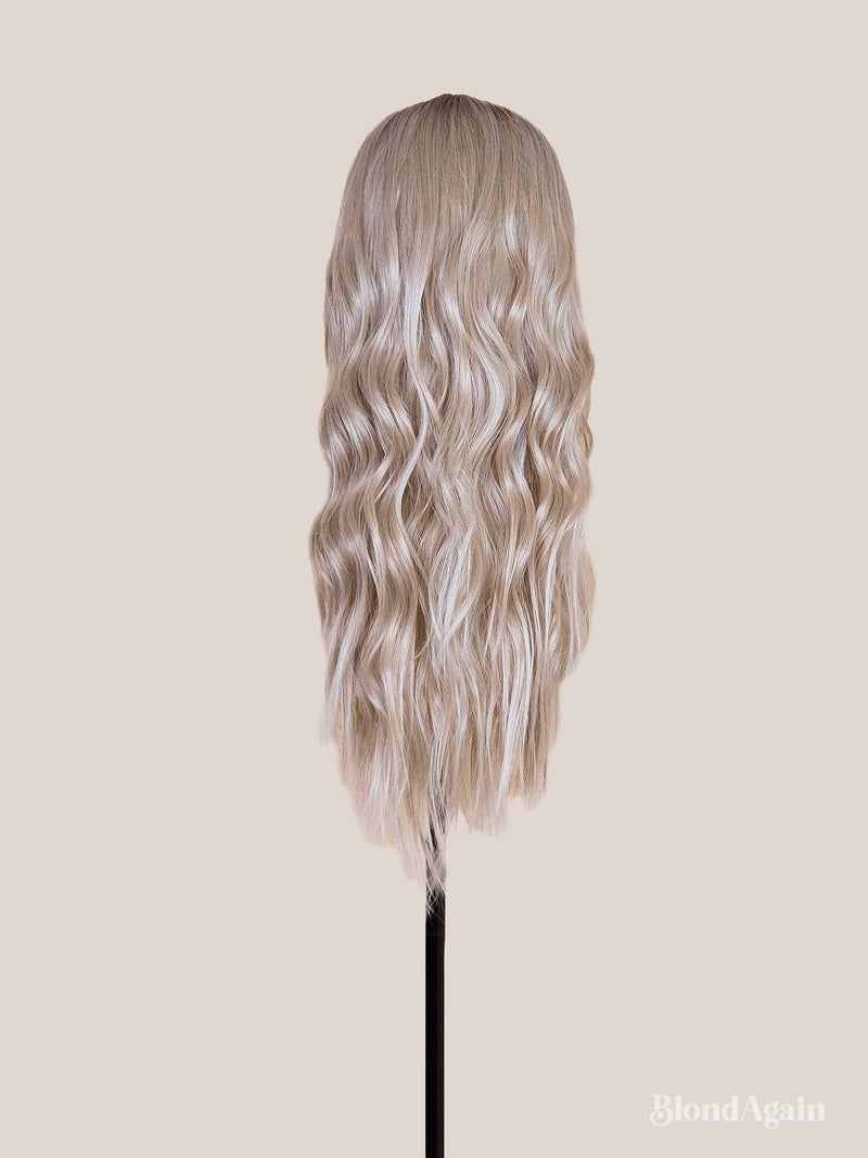 Blonde Long Natural Wavy Hair - Roblox